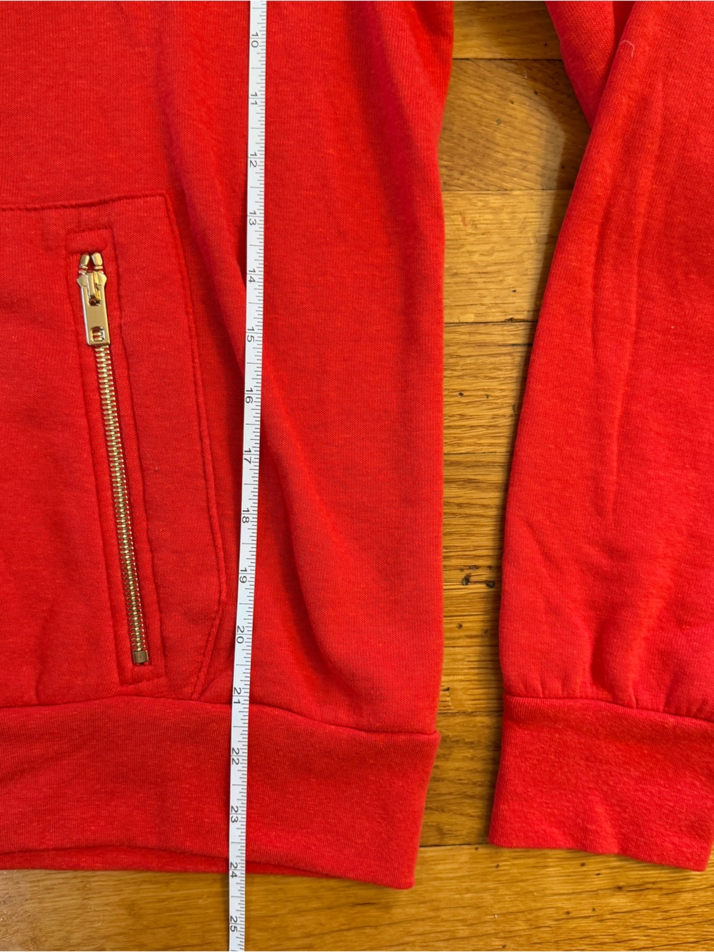 Aviator Nation Ninja Pullover Hoodie in Red - Size Large Light Cozy Sweatshirt - Picture 4 of 7